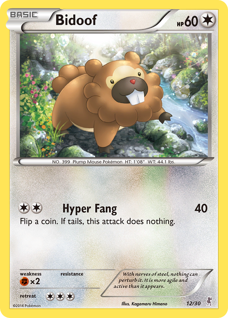 Bidoof card