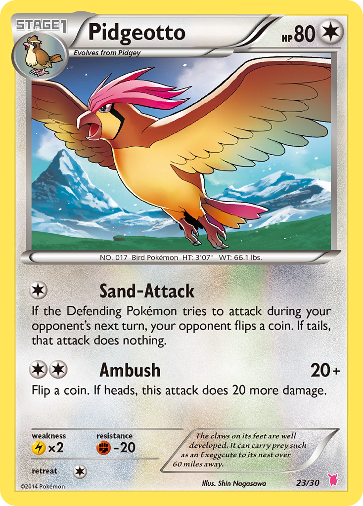 Pidgeotto card