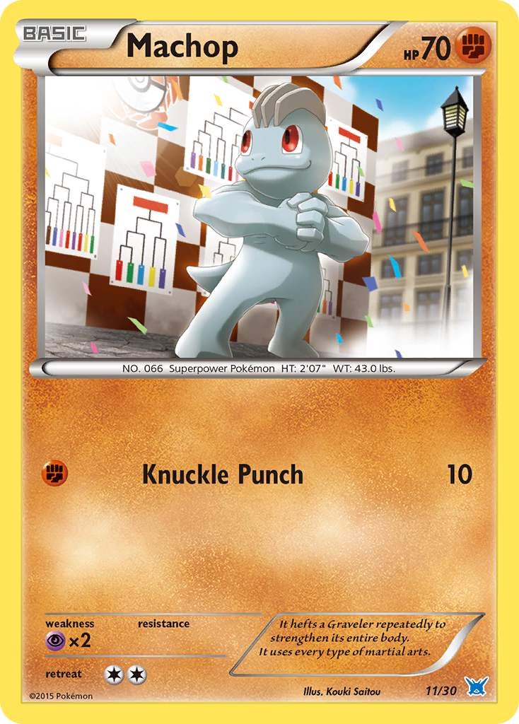 Machop card