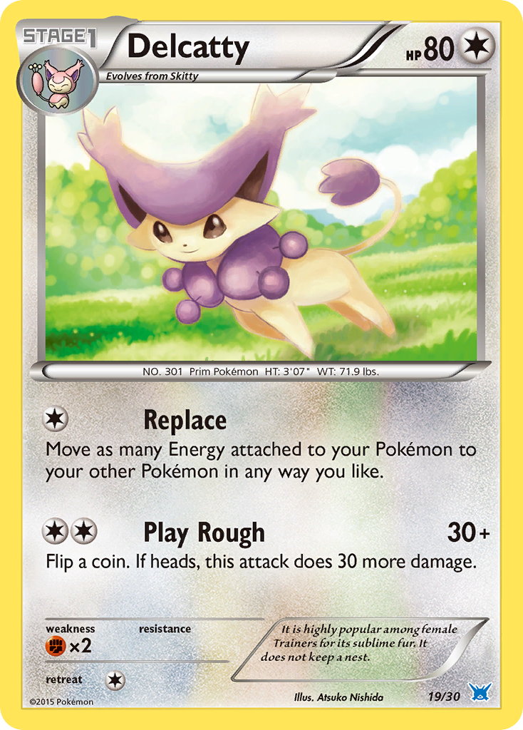 Delcatty card