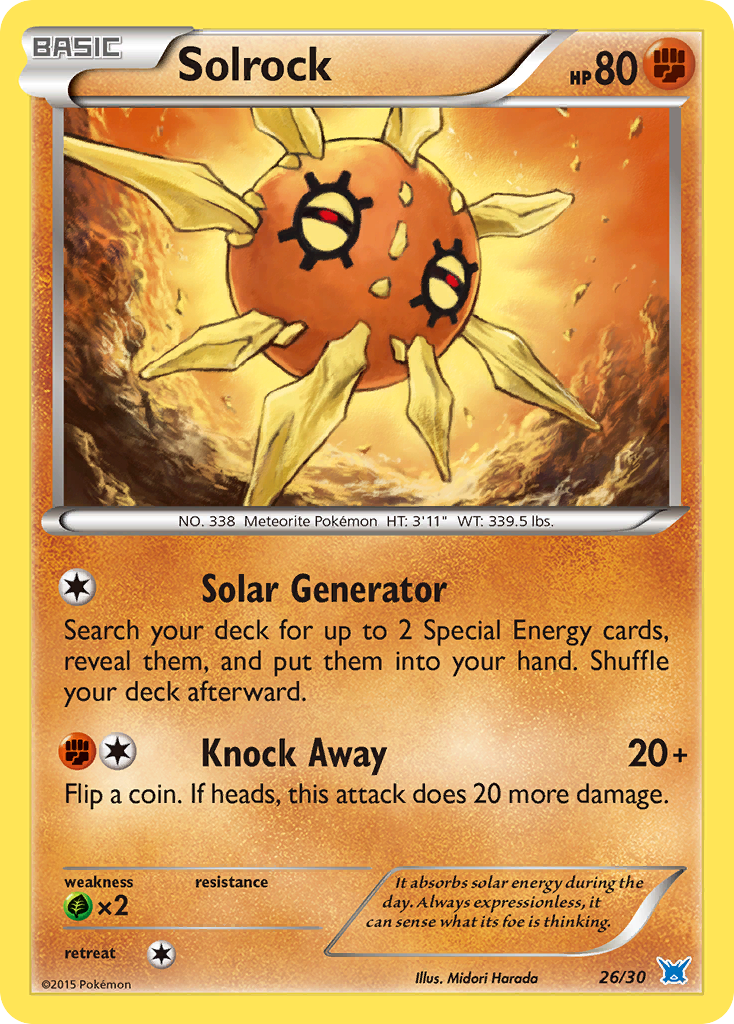 Solrock card