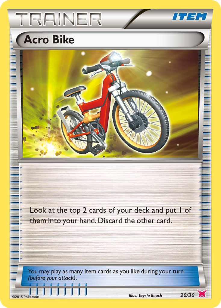 Acro Bike card