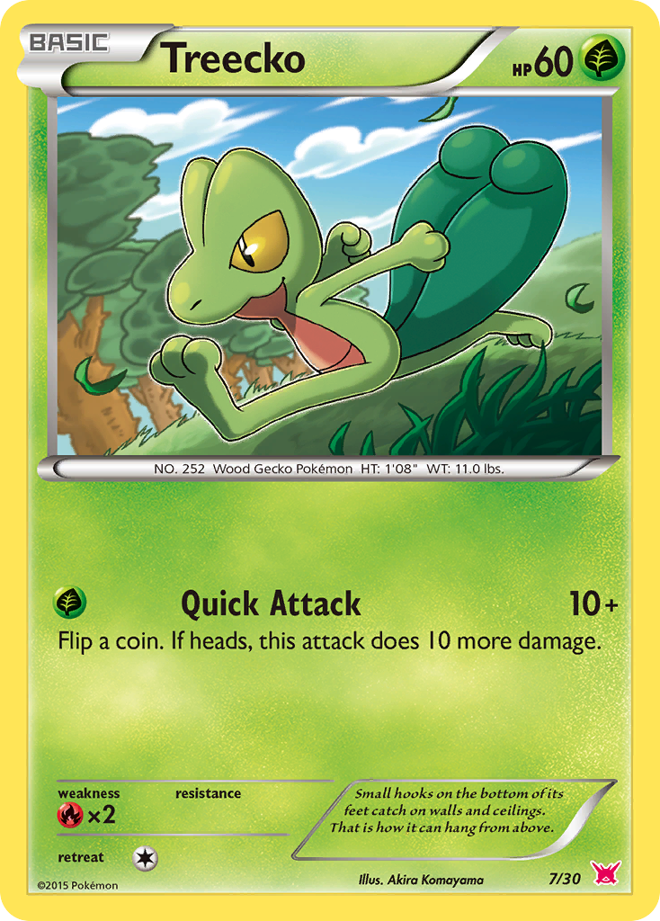 Treecko card