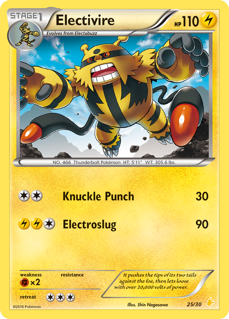 Electivire card