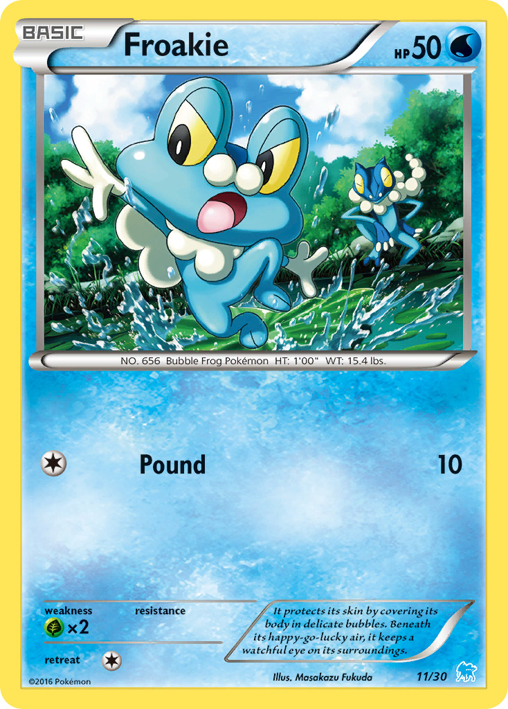 Froakie card