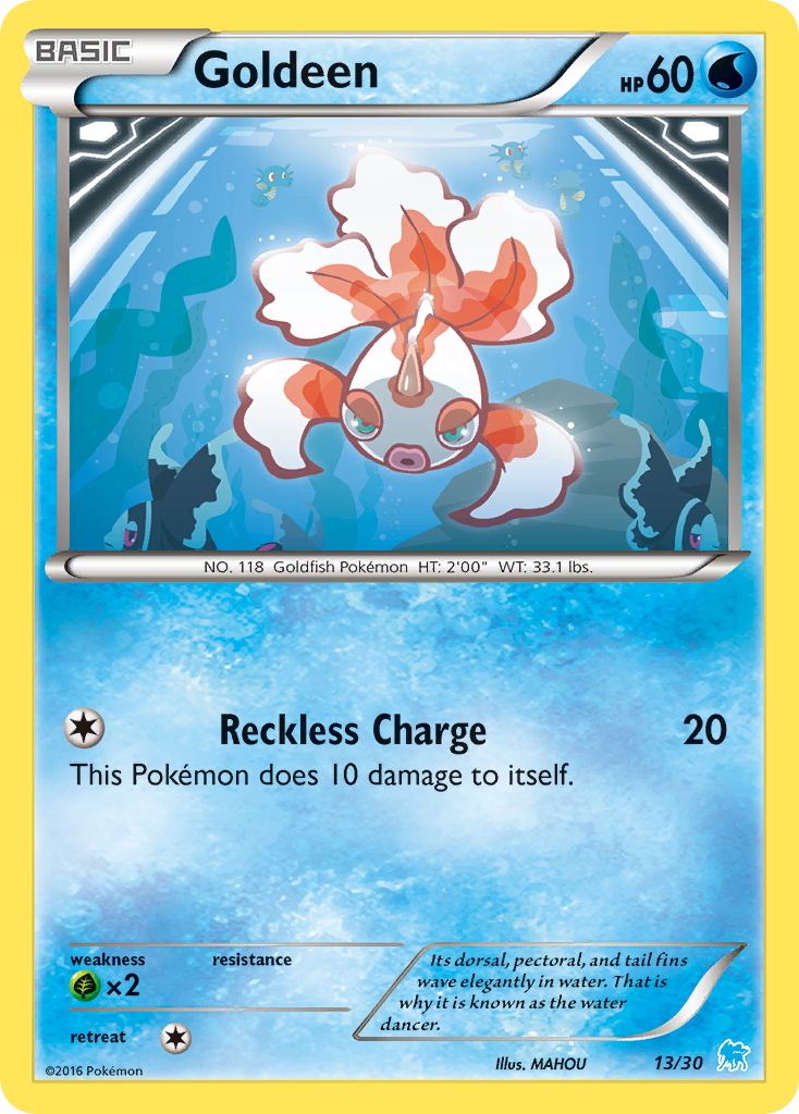 Goldeen card