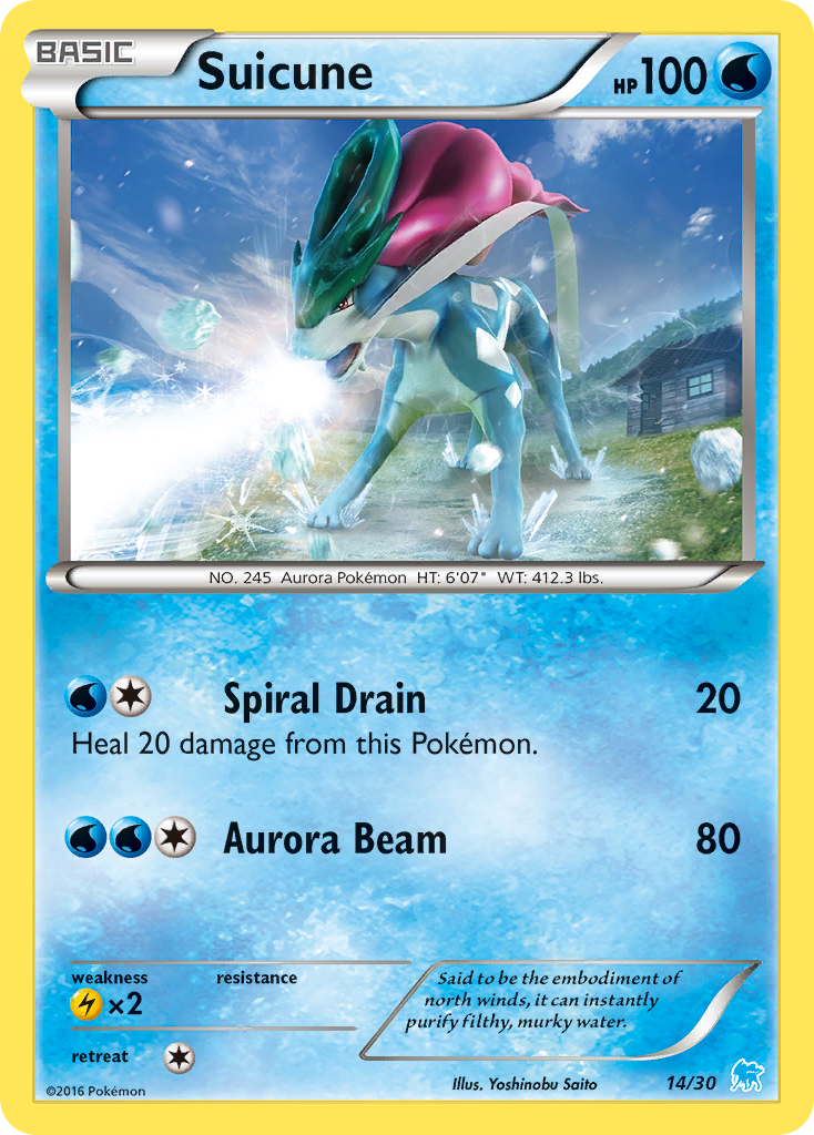 Suicune card