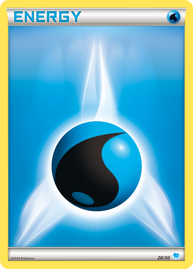 Water Energy card