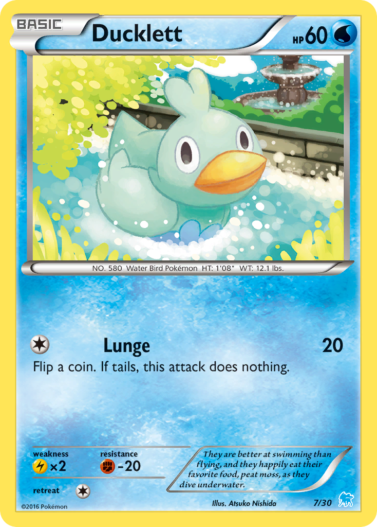 Ducklett card