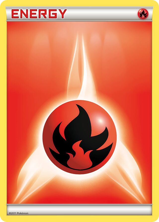 Fire Energy card