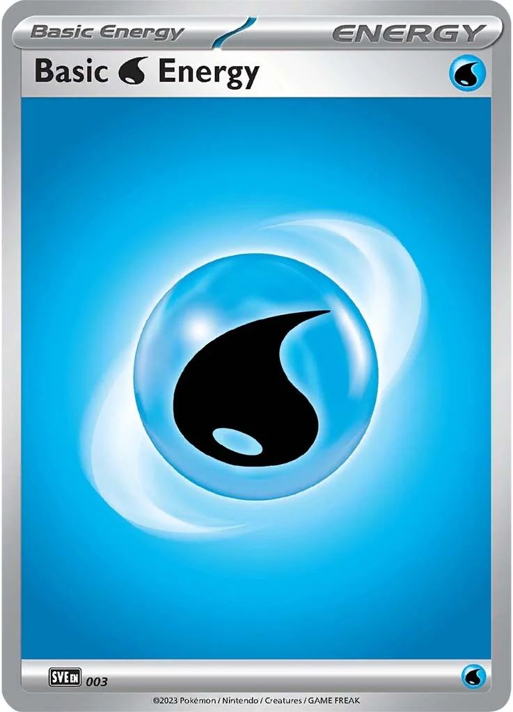 Water Energy card