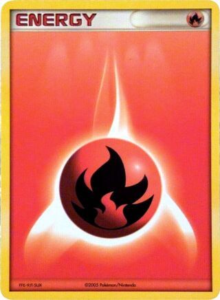 Fire Energy card