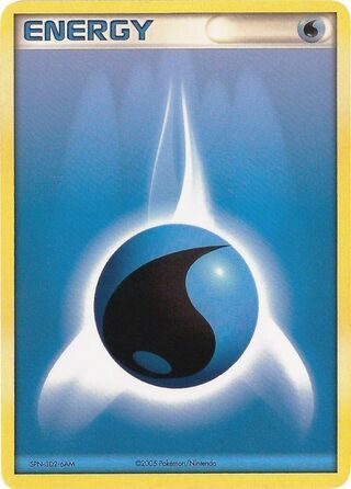 Water Energy card