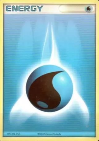 Water Energy card