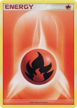 Fire Energy card