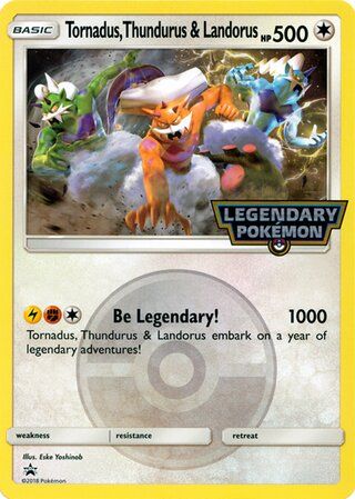 Tornadus, Thundurus & Landorus card