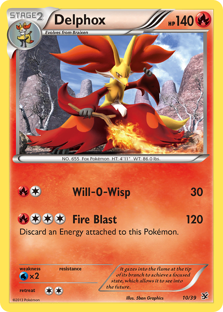 Delphox card