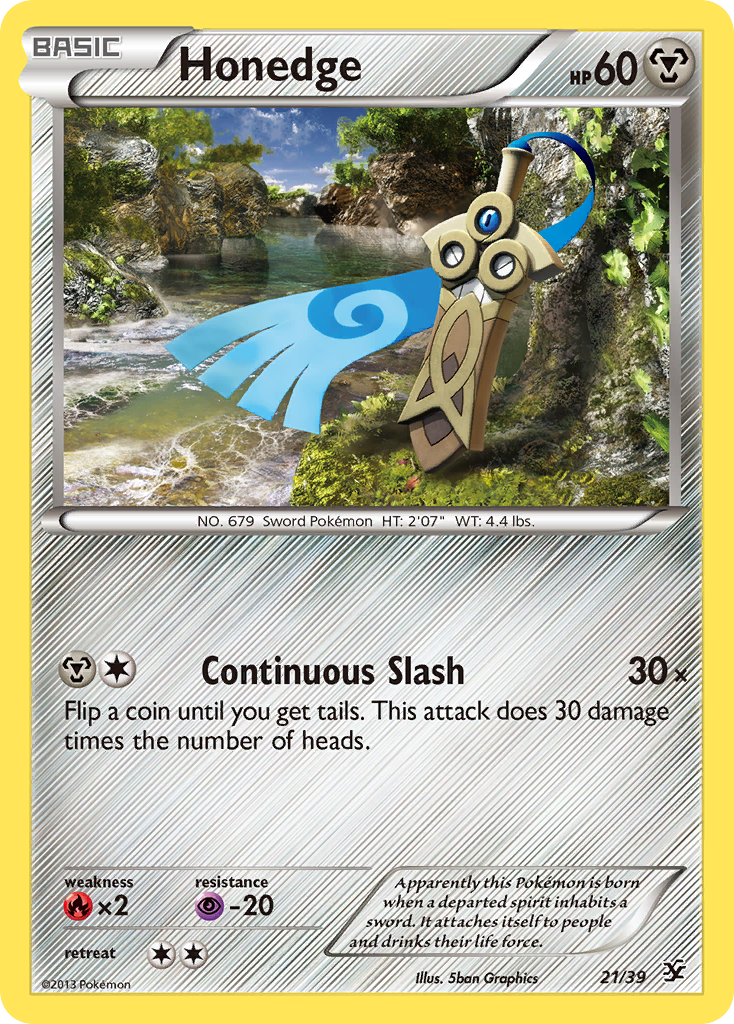 Honedge card