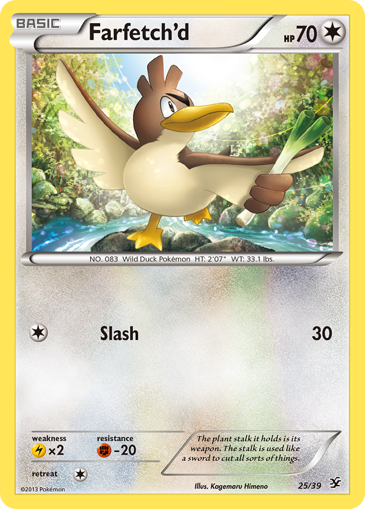 Farfetch'd card