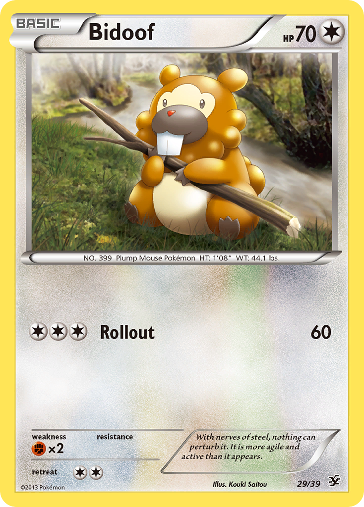 Bidoof card