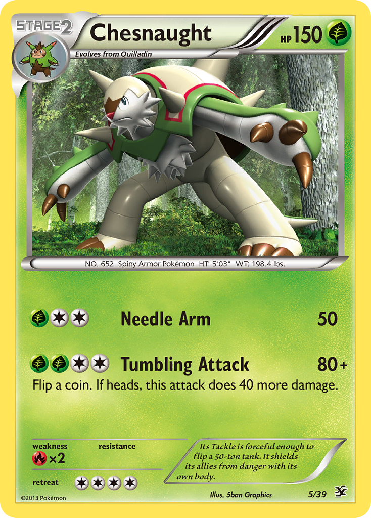 Chesnaught card