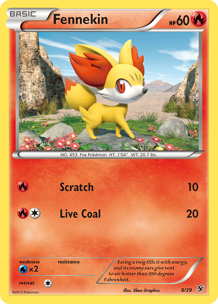 Fennekin card