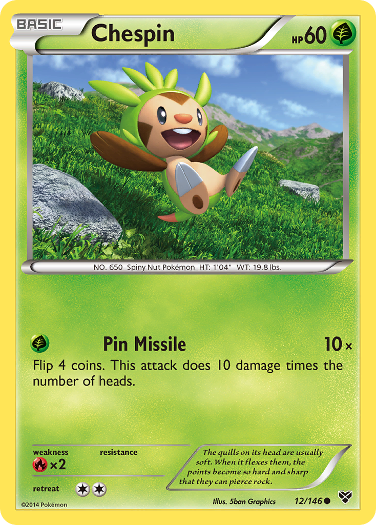 Chespin card