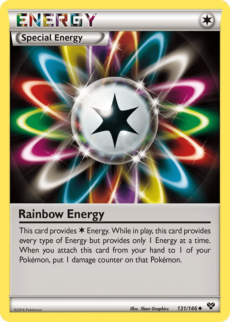 Rainbow Energy card