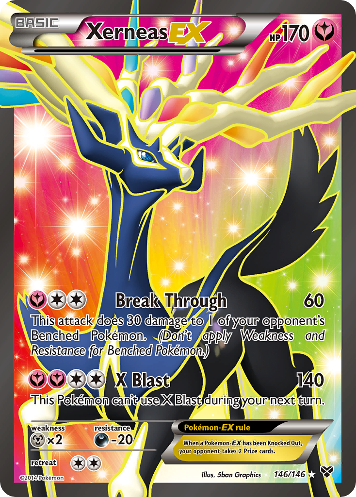 Xerneas EX card