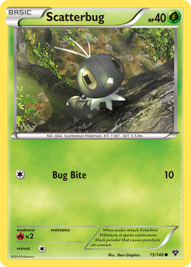 Scatterbug card