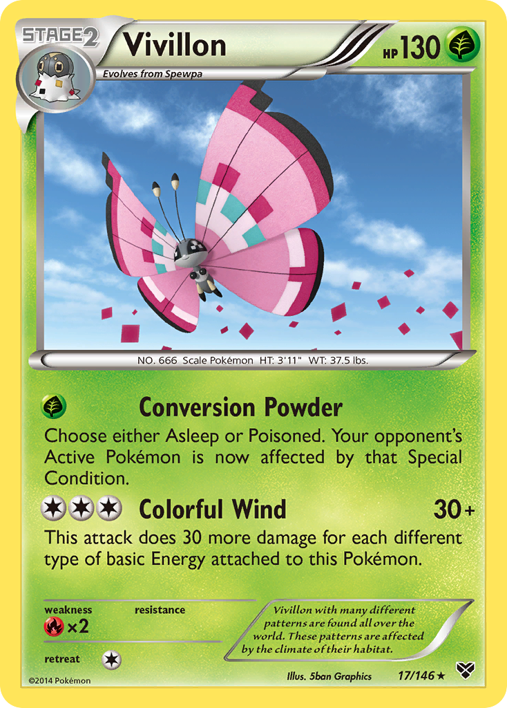 Vivillon card