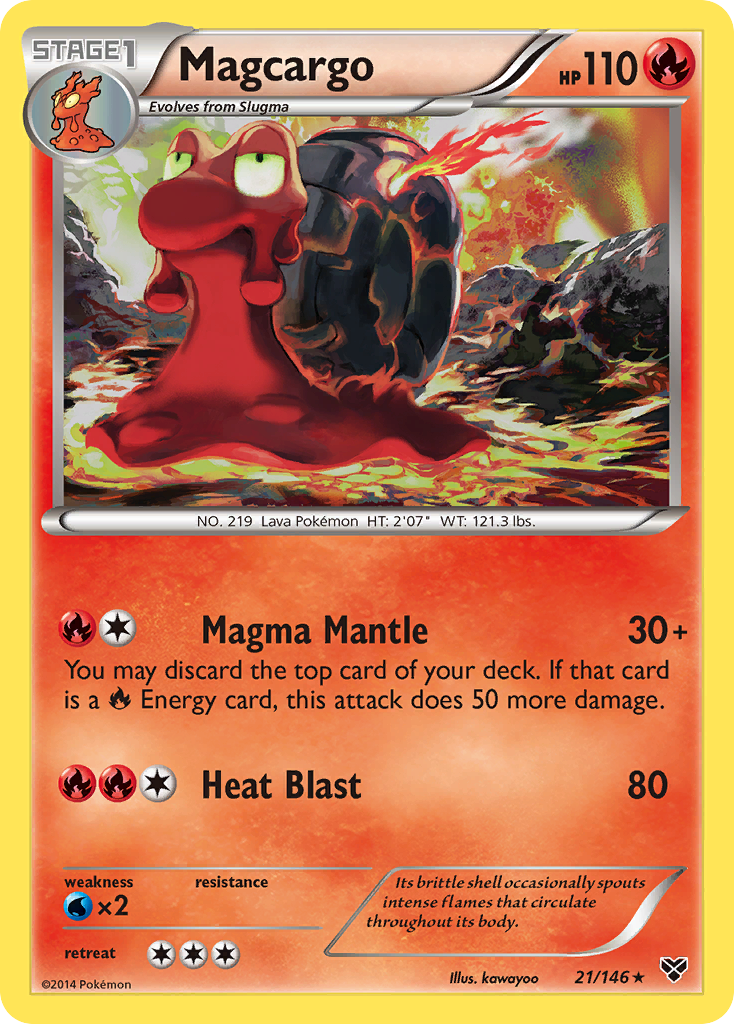 Magcargo card