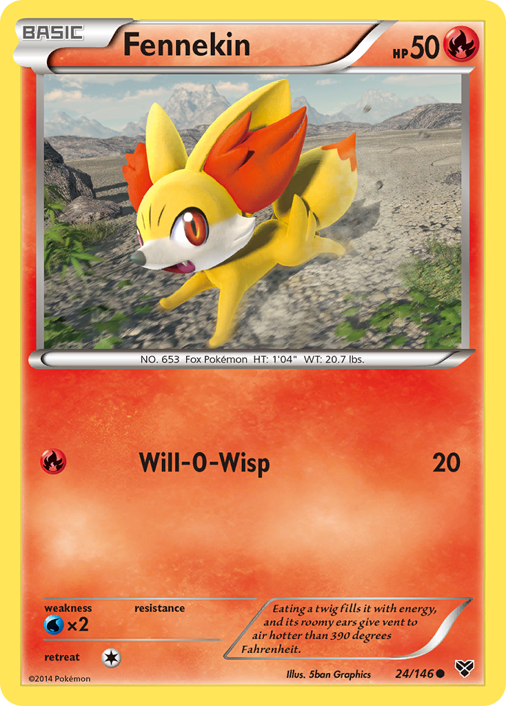 Fennekin card