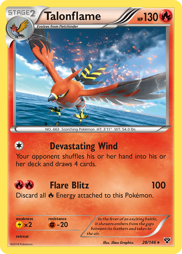 Talonflame card