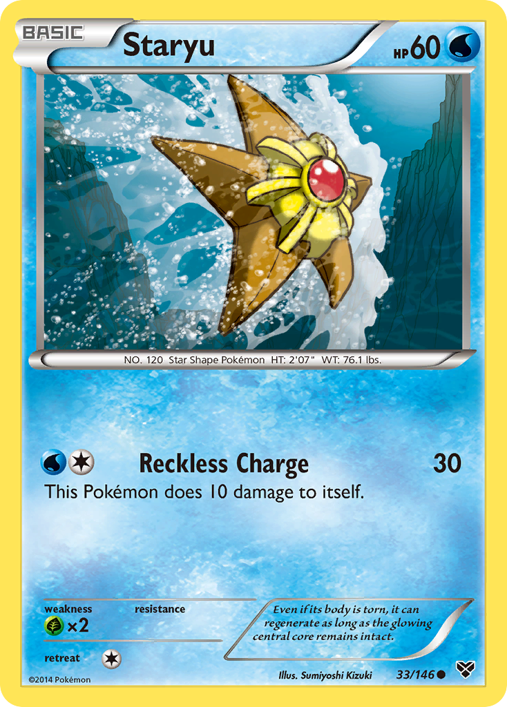 Staryu card