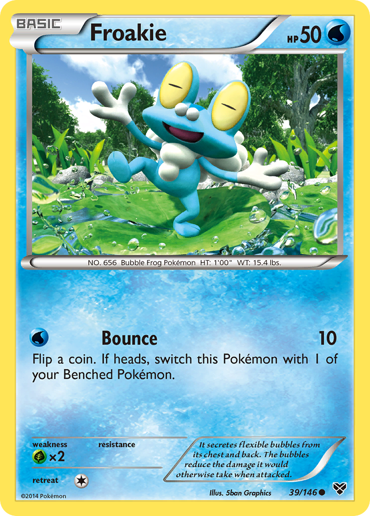 Froakie card