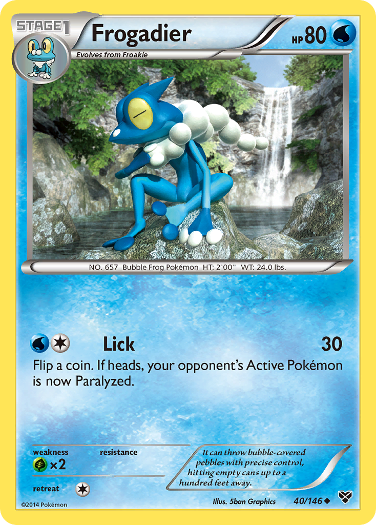 Frogadier card