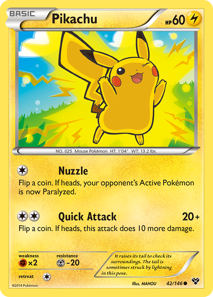 Pikachu card