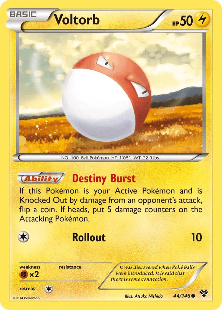 Voltorb card