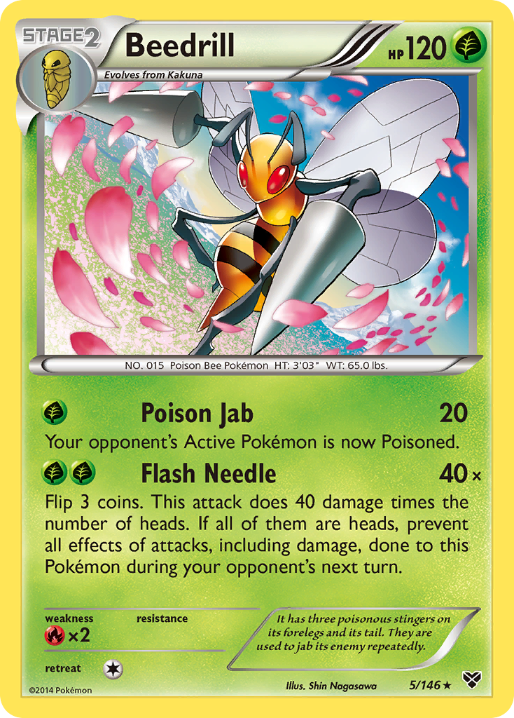 Beedrill card