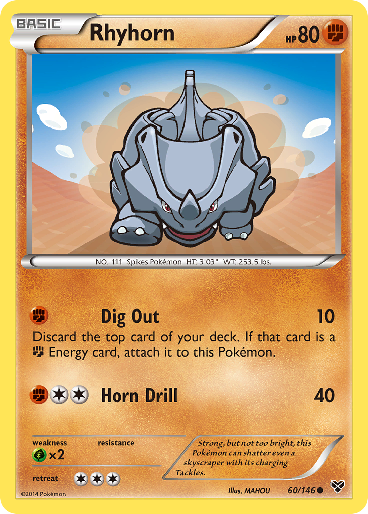 Rhyhorn card