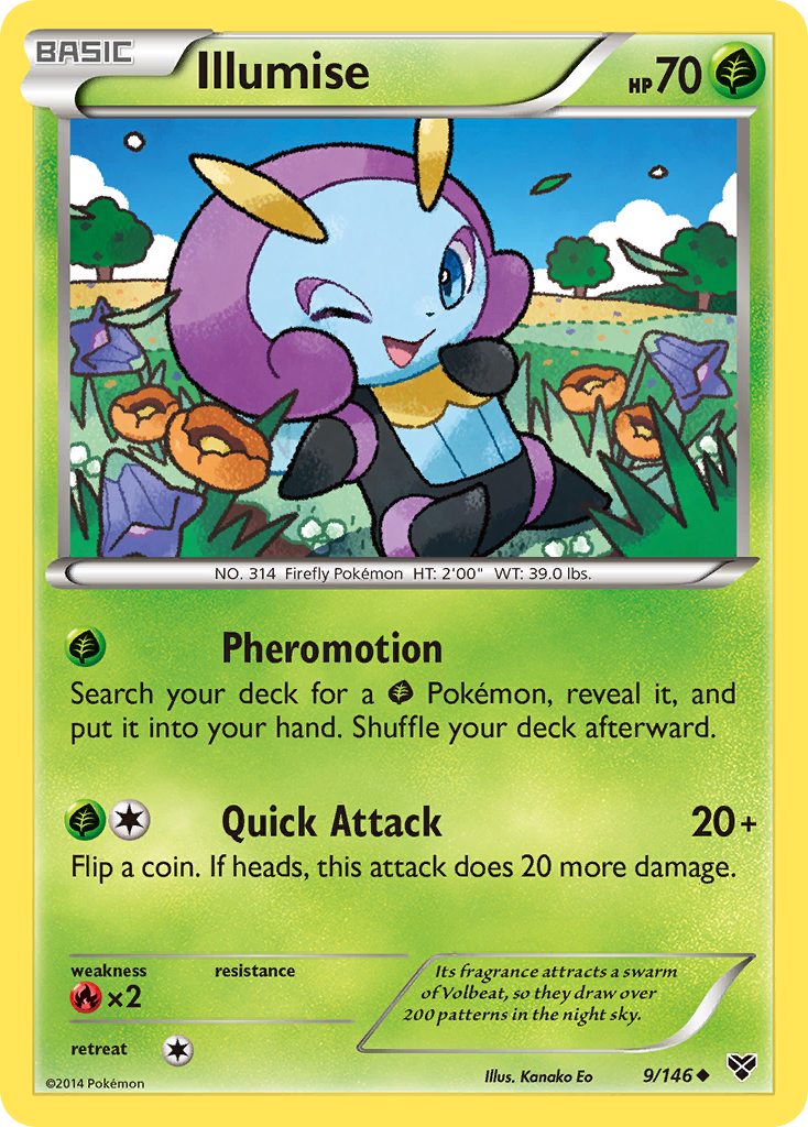 Illumise card