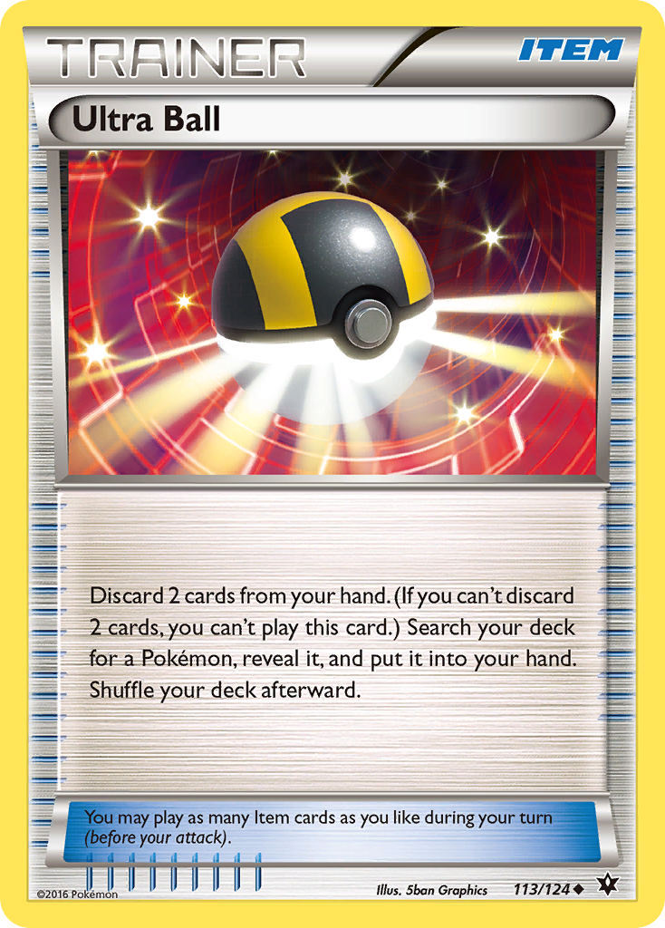 Ultra Ball card