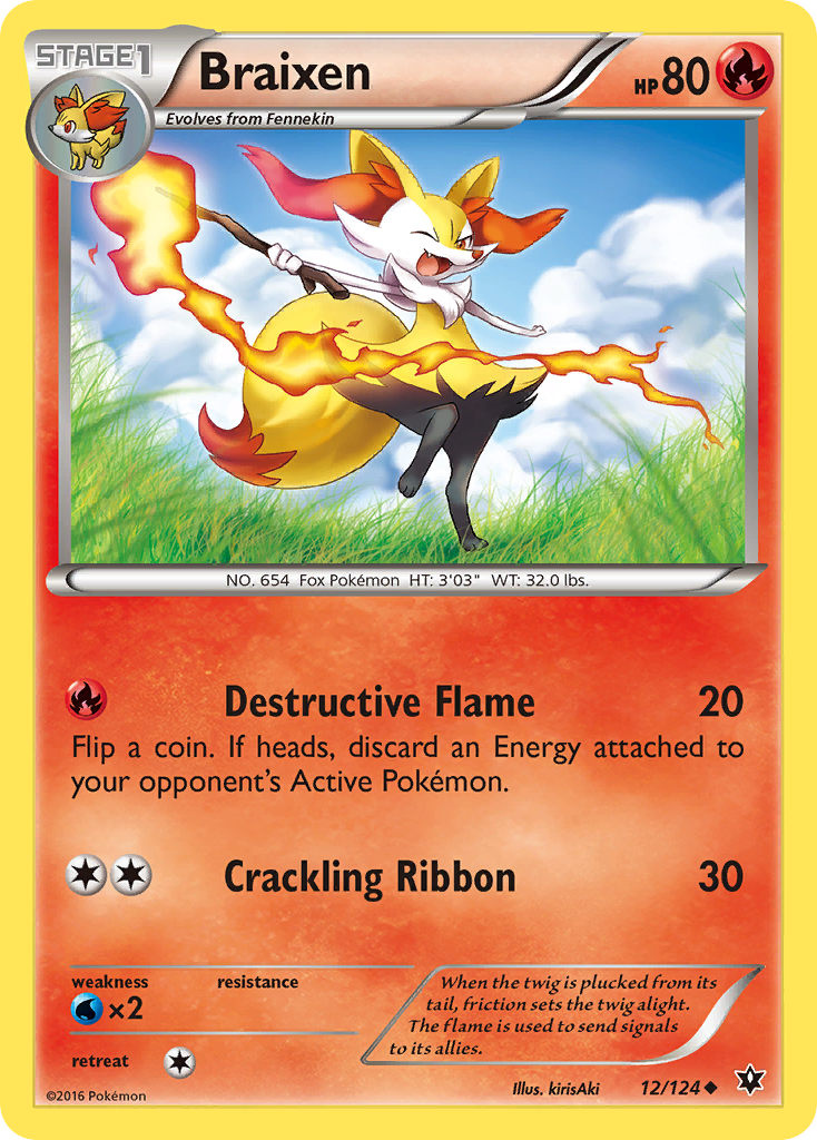 Braixen card