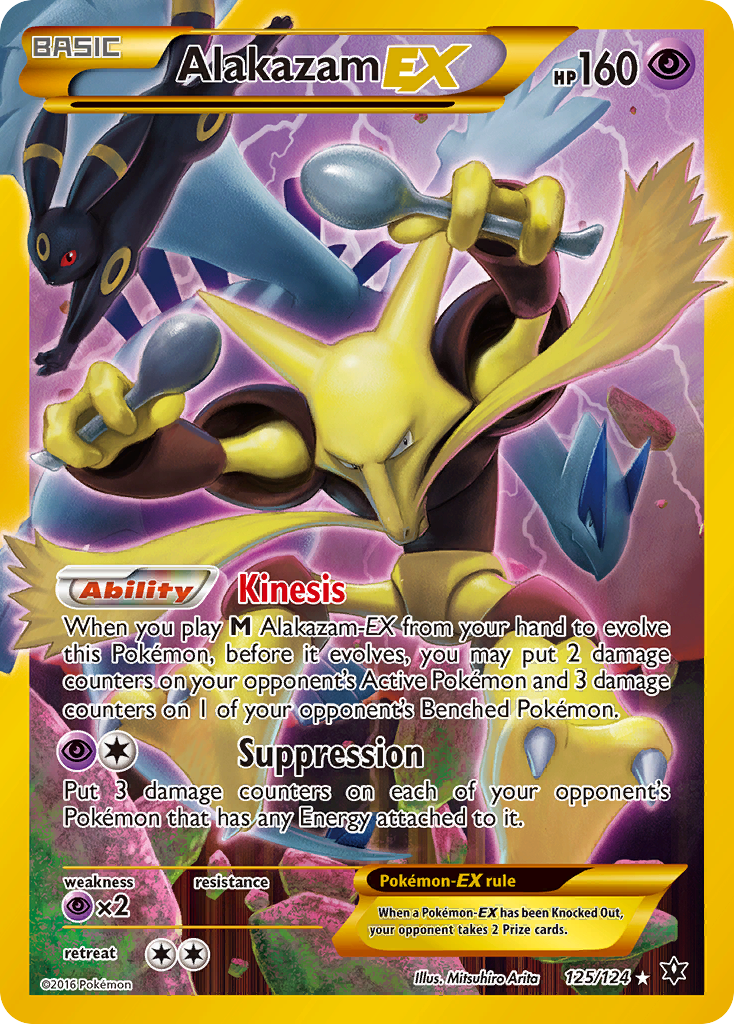 Alakazam EX card