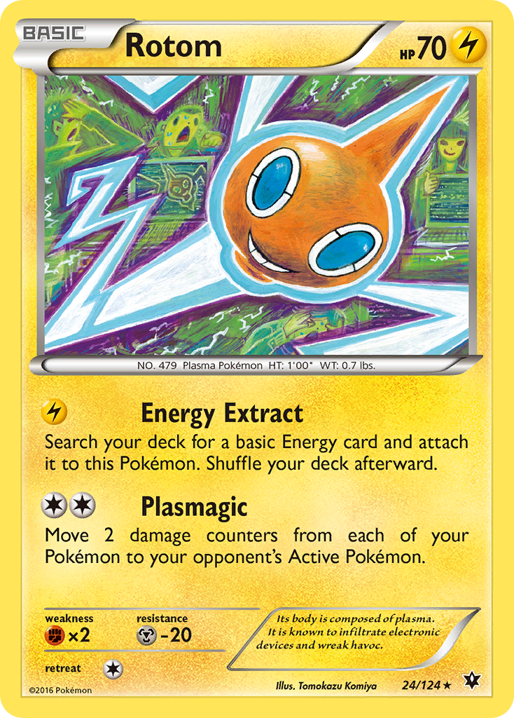 Rotom card