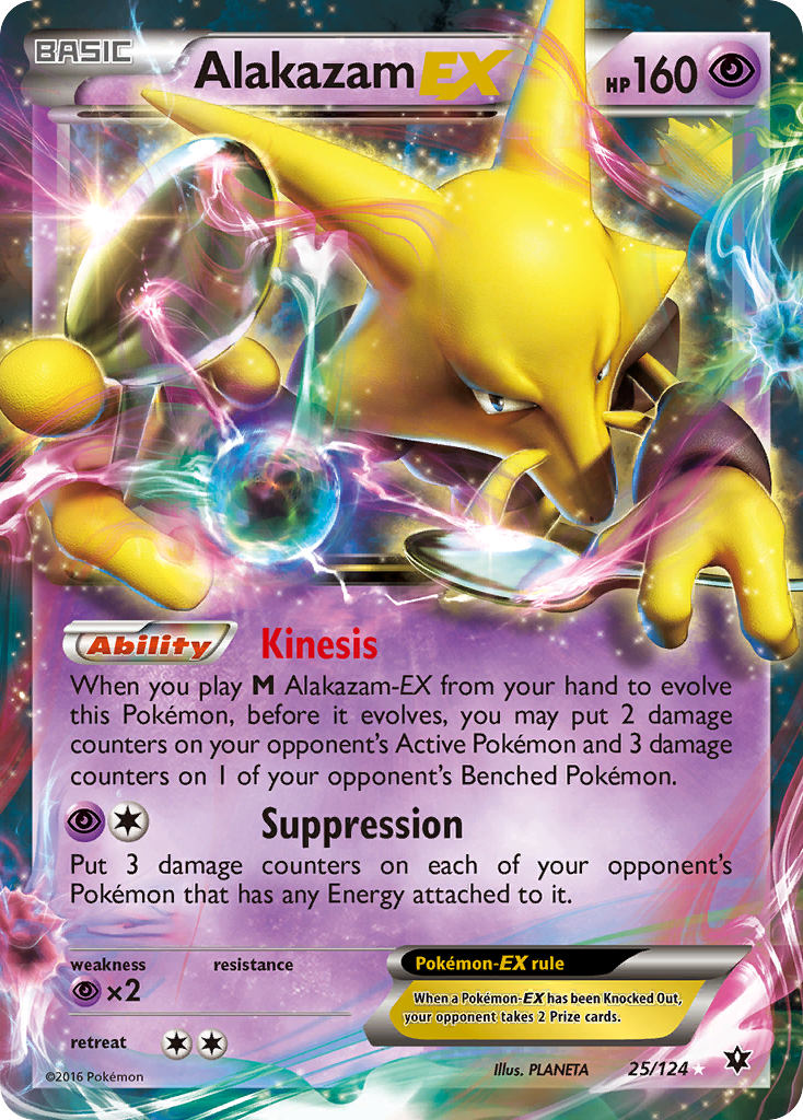 Alakazam EX card