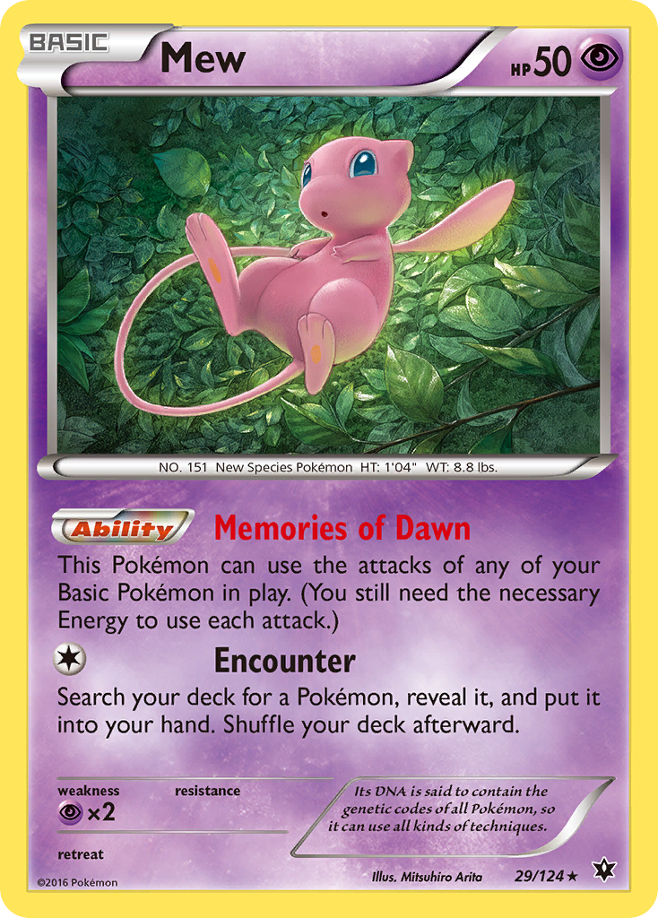 Mew card