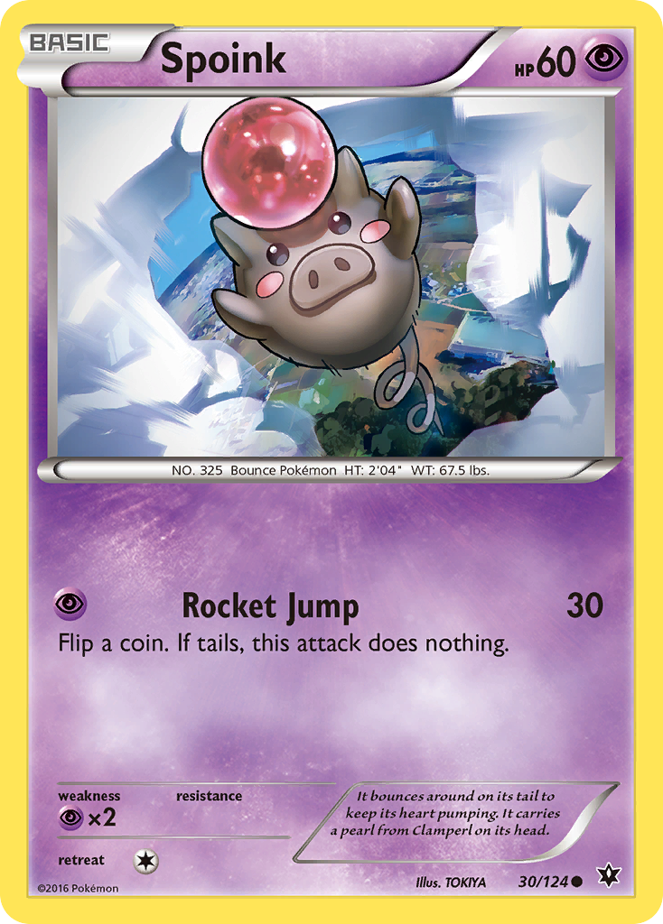 Spoink card