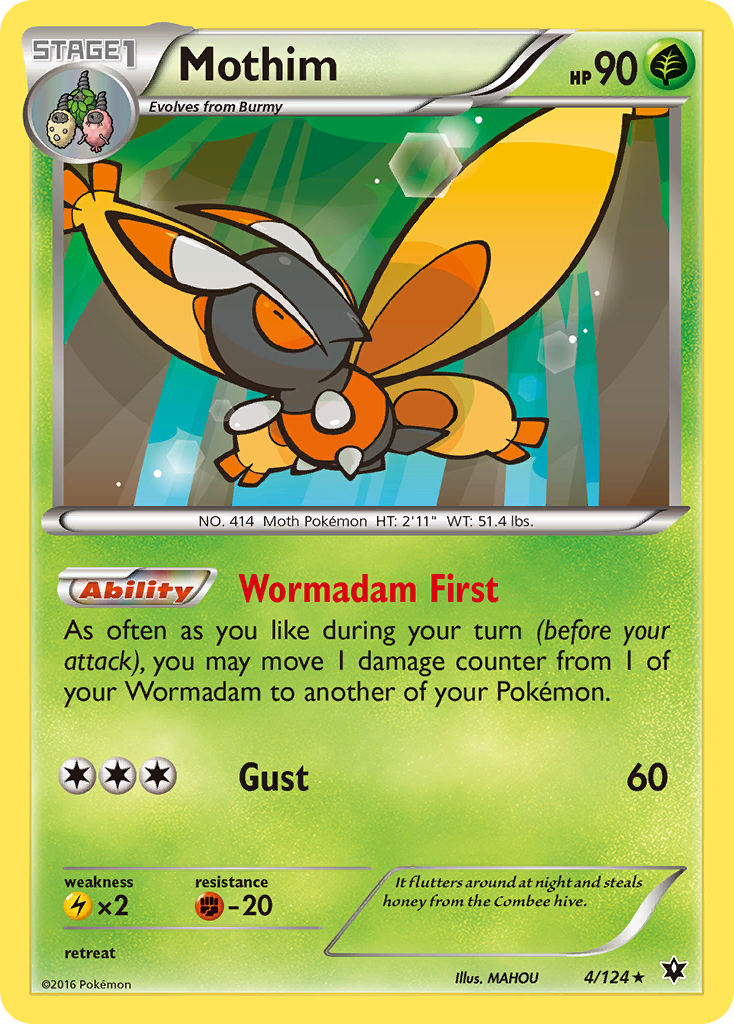 Mothim card